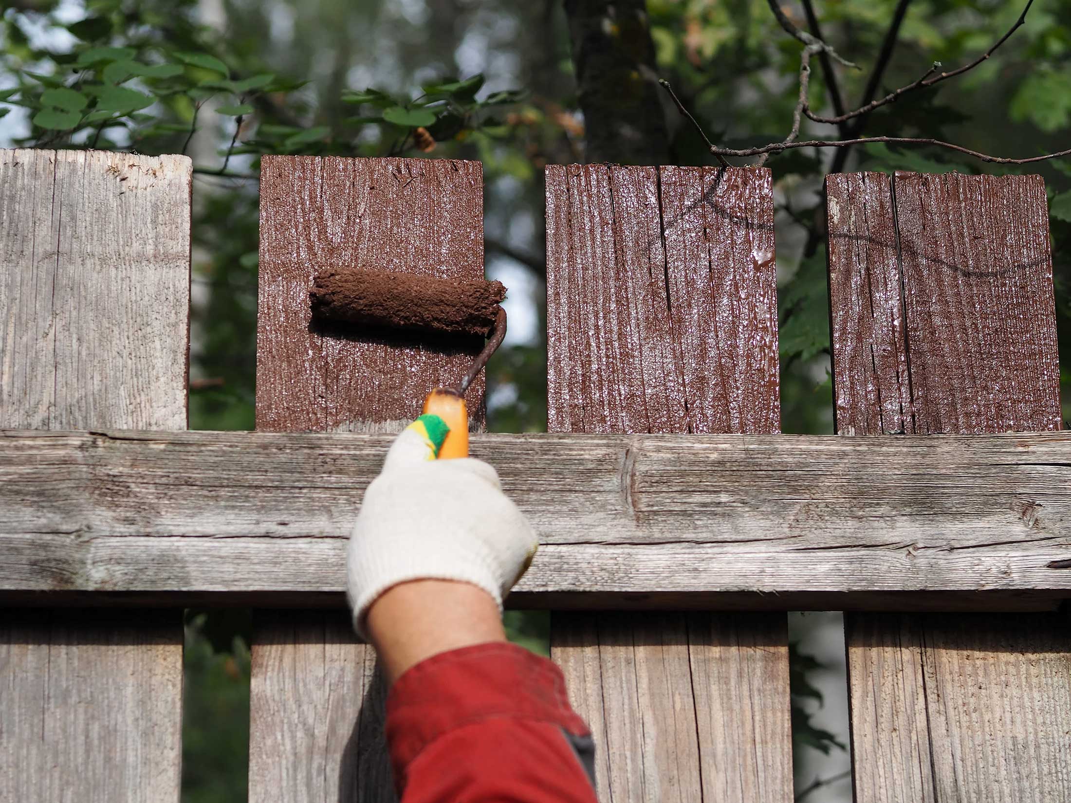 TJ’s Tips - How To Paint Your Fence