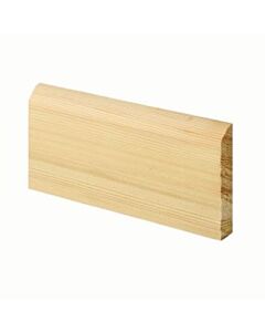 5.4m 019 X 075 White Deal Single Nosed Architrave
