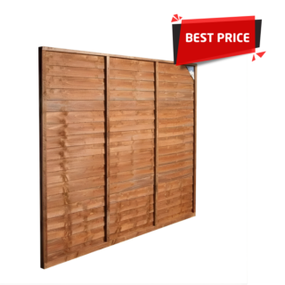 Shiplap Fence Panel 6x6 (1.8m x 1.8m)