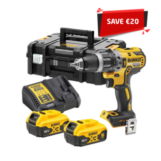 Dewalt DCD805P2T Xr BL G3 Combi 18V 2 x 5.0Ah Li-Ion