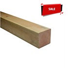 Treated Moulded Decking Posts 100 x 100mm x 2.4m Tan