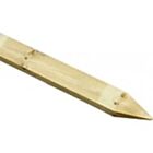1.8m 75mm x 75mm Square Pointed Stakes Treat