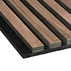Fibrotech Proff Acoustic Panel 3.00M x 605 x 22mm Walnut