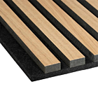 Fibrotech Proff Acoustic Panel 3.00M x 605 x 22mm  Light Oak