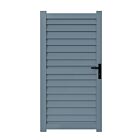 Satus Fence Garden Gate 900x1765mm Fully Assembled Merlin Grey