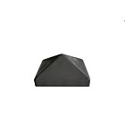 Satus Fence One-Piece Post Cap Anthracite Grey