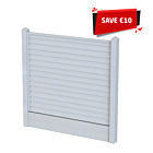 Satus Standard Bullet Nose Fence Panel Pack 1800mm Goosewing Grey