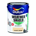 Dulux Weathershield County Cream 5L Paint