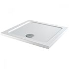 Flair Slimline Tray 800x800mm Square C/W Waste