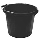 Bucket - Black Plastic 3gal