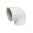 White Waste Elbow 32mm X 90d (11/4