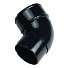 Kalsi Round Black 112d Offset Downpipe Bend