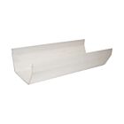 Kalsi Square Flow White Gutter 4m