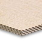 Hardwood Faced Pop Core Plywood 2440x1220x6mm En 636-2 / 314-2
